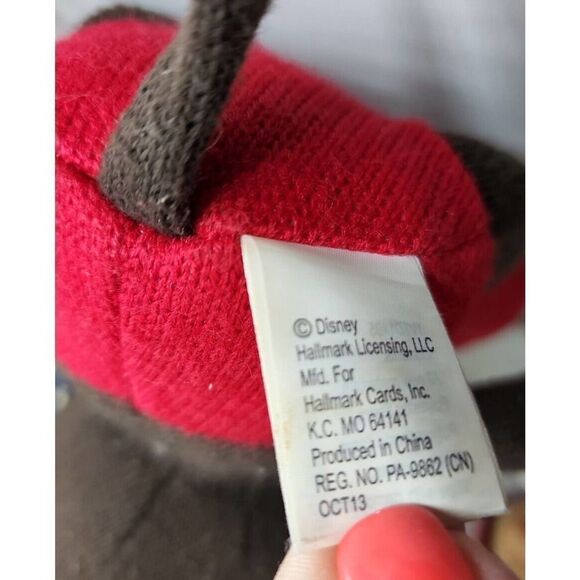 Hallmark Disney Sweetheart Mickey Mouse Plush Vintage Stuffed Animal - Picture 9 of 9